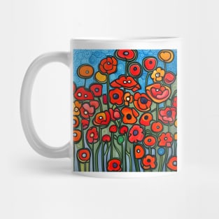 Field of Poppies Mug